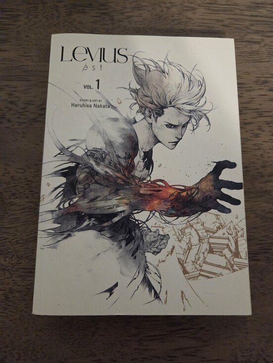 Other - Levius Est Vol. 1 Graphic Art Print - White with Black and Rust Accents